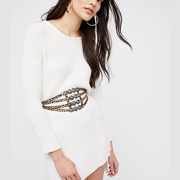 Lovestrength Leather Cheetah Waist Belt - Picture 2 of 2